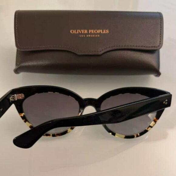 OLIVER PEOPLES ROSLLA 55mm SUN in Grey Gradient MSRP$492 GLAMOROUS STYLE main image 4